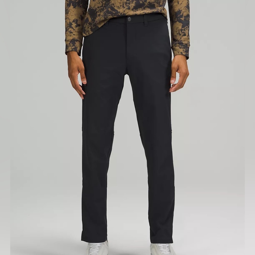 Commission Slim-Fit Pant 34” x 32" Warpstreme in Obsidian